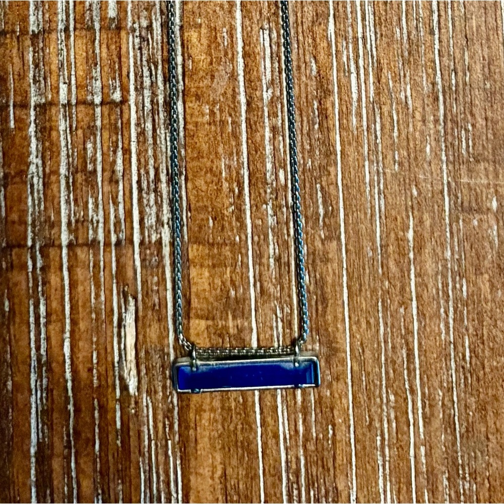 Kendra Scott Thin Blue Line Necklace